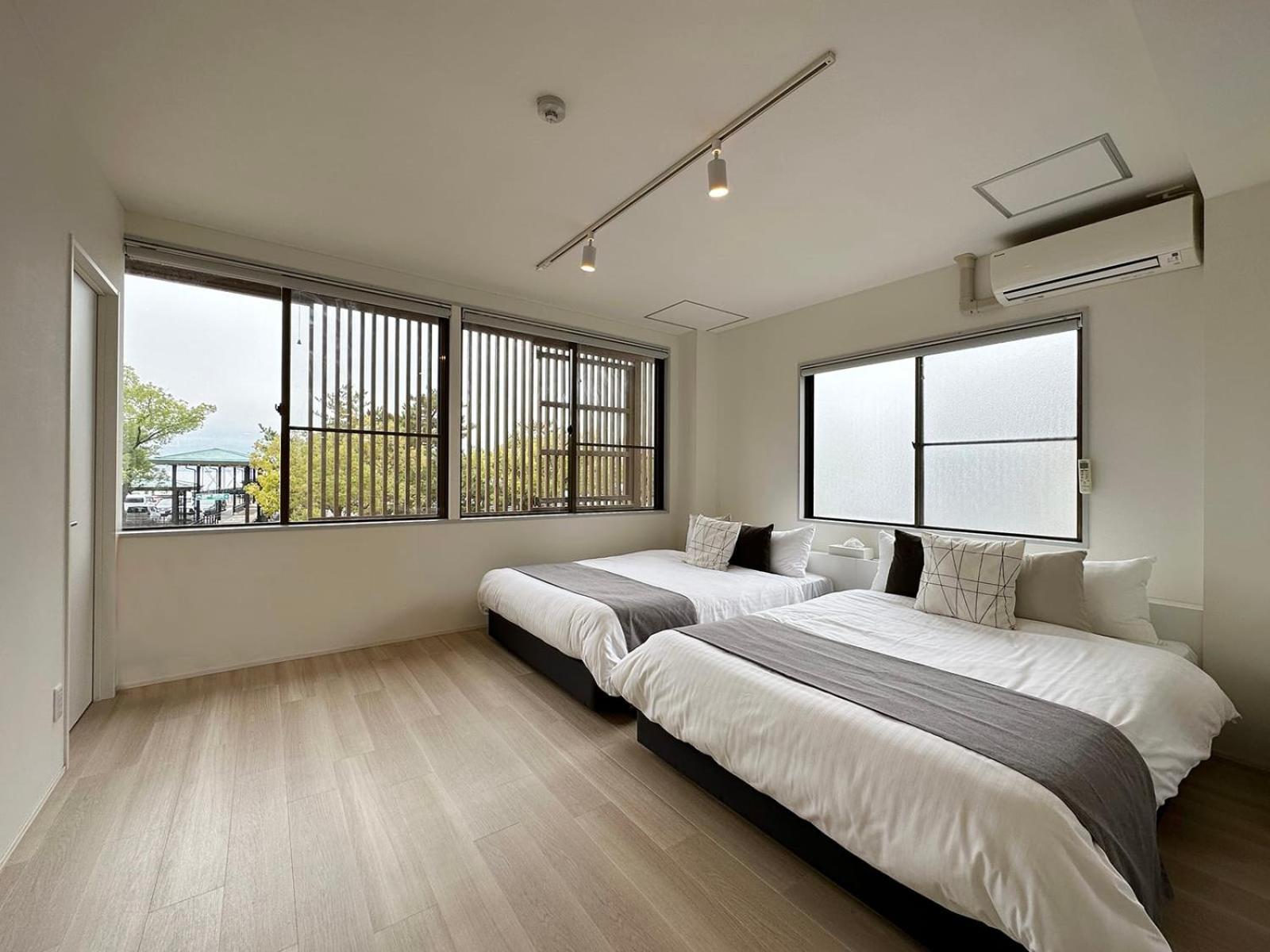 Bhotel Kaniwasou 201 2Br Apt, Near Itsukushima Shrine, For 12 Ppl Hatsukaichi Exterior foto